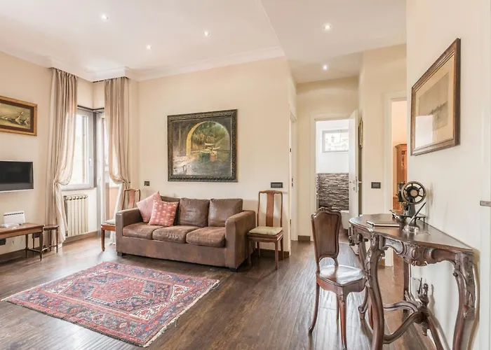 The Rent - Elegant Two-bedroom In Via Aurelia *